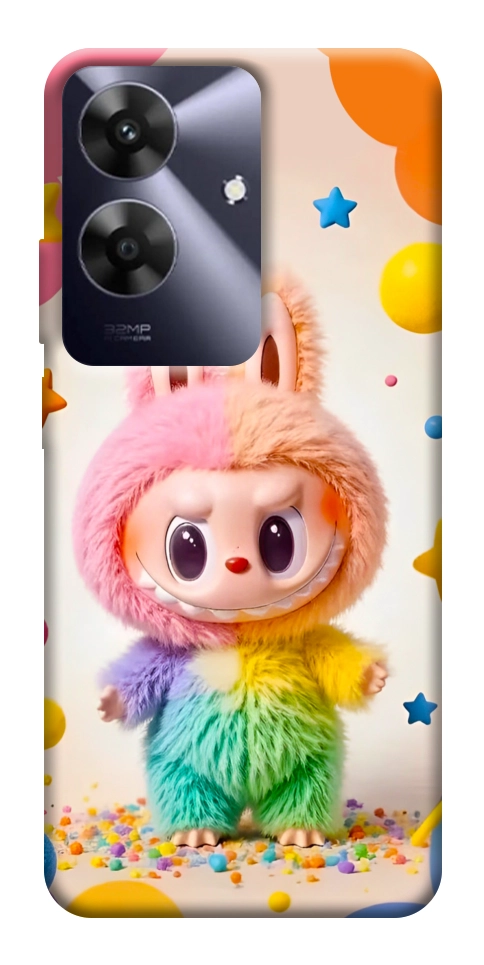 Чехол Сolorful Labubu для Realme Note 60x