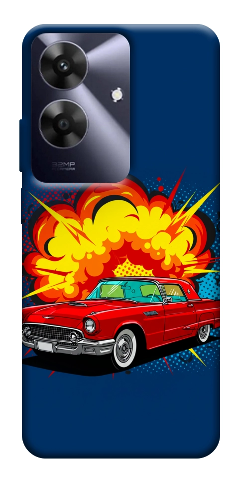 Чехол Retro explosion для Realme Note 60x
