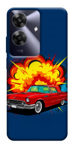 Чехол Retro explosion для Realme Note 60x