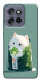 Чехол Cat onigiri для Motorola Edge 60 Neo