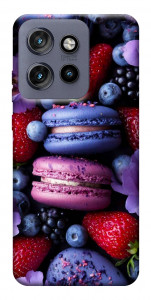 Чехол Fruit macaroon для Motorola Edge 60 Neo