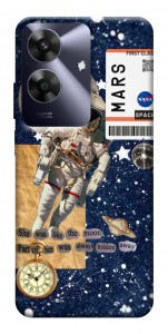 Чехол Space collage для Realme Note 60x
