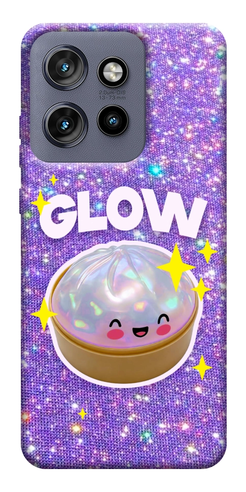 Чехол Purple sparkle dumpling для Motorola Edge 60 Neo