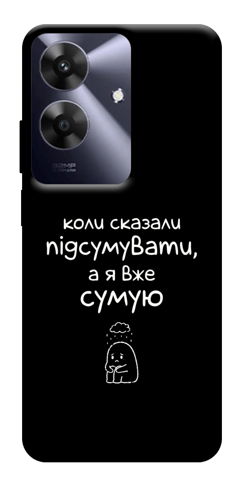 Чехол Підсумувати для Realme Note 60x