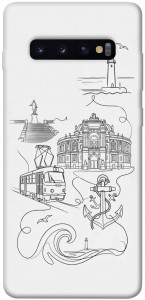 Чехол Odesa spirit для Galaxy S10 Plus (2019)