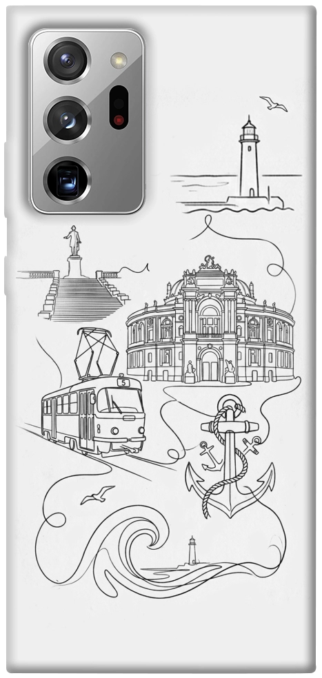 Чехол Odesa spirit для Galaxy Note 20 Ultra