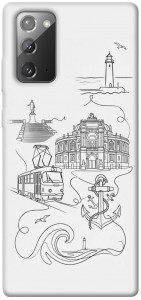 Чехол Odesa spirit для Galaxy Note 20