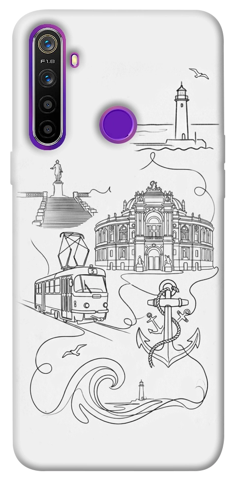 Чехол Odesa spirit для Realme 5