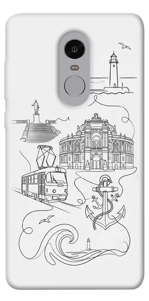 Чехол Odesa spirit для Xiaomi Redmi Note 4X