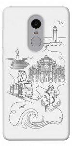 Чехол Odesa spirit для Xiaomi Redmi Note 4X