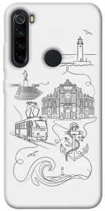 Чехол Odesa spirit для Xiaomi Redmi Note 8