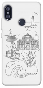 Чехол Odesa spirit для Xiaomi Redmi Note 5 (DC)