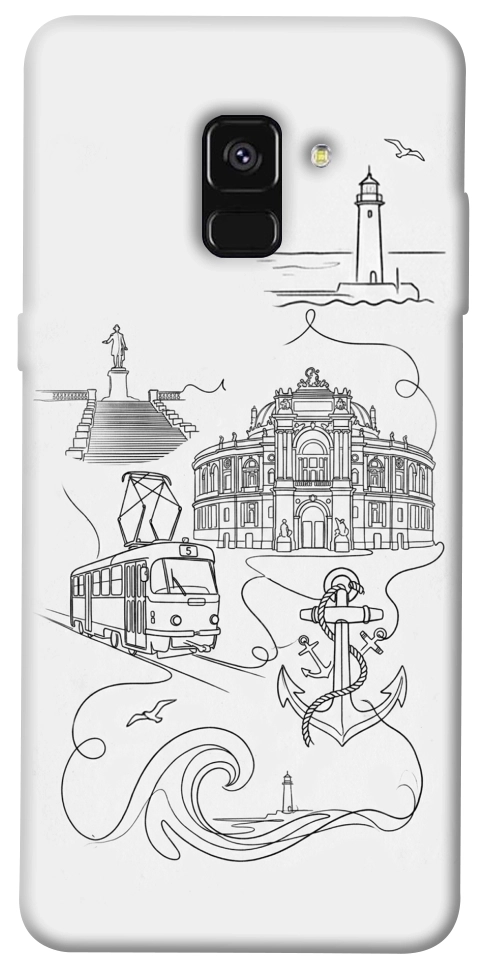 Чехол Odesa spirit для Galaxy A8 (2018)