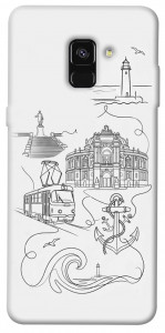 Чехол Odesa spirit для Galaxy A8 (2018)