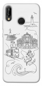 Чехол Odesa spirit для Huawei P20 Lite