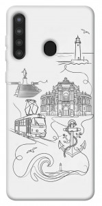 Чохол Odesa spirit для Galaxy A21