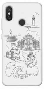 Чехол Odesa spirit для Xiaomi Mi 8