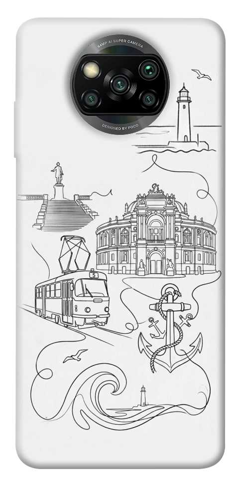 Чехол Odesa spirit для Xiaomi Poco X3 NFC