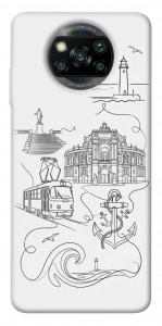 Чохол Odesa spirit для Xiaomi Poco X3 Pro