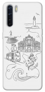 Чехол Odesa spirit для Oppo A91