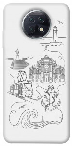Чехол Odesa spirit для Xiaomi Redmi Note 9 5G