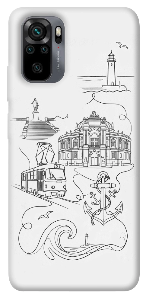 Чехол Odesa spirit для Xiaomi Redmi Note 10