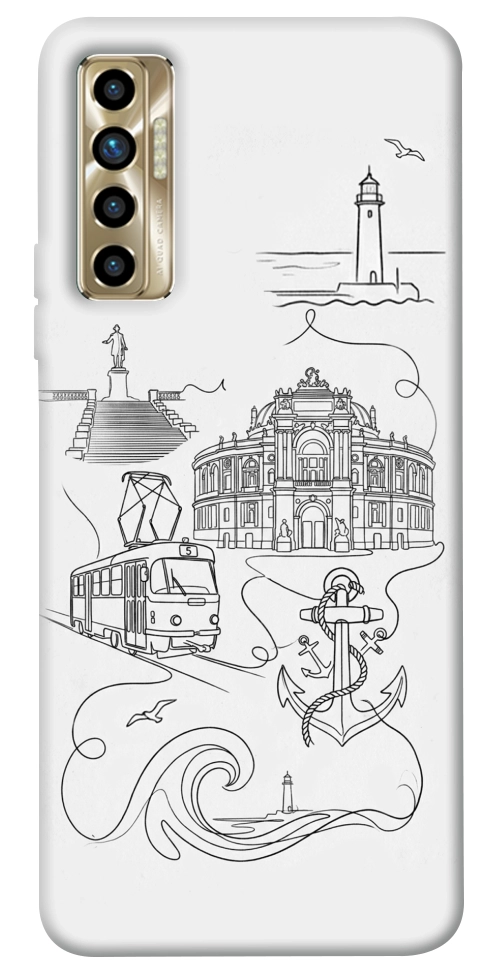 Чехол Odesa spirit для TECNO Camon 17P