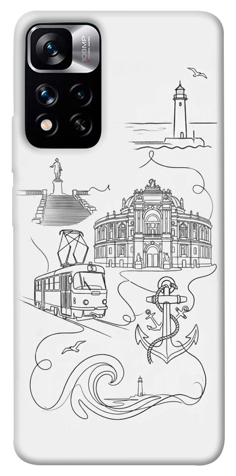 Чехол Odesa spirit для Xiaomi Redmi Note 11 5G