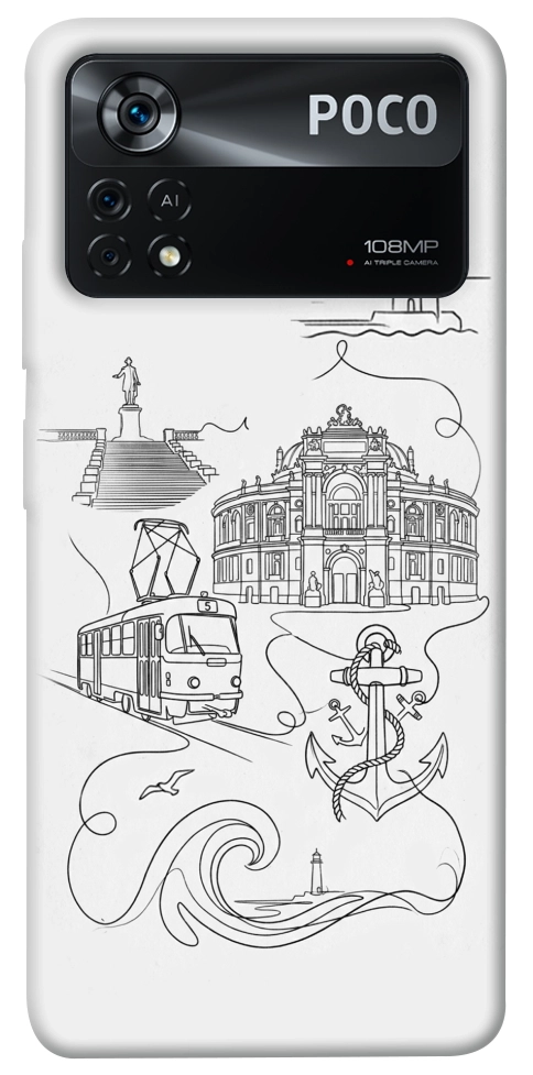 Чохол Odesa spirit для Xiaomi Poco X4 Pro