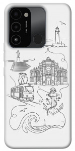 Чохол Odesa spirit для TECNO Spark 8C