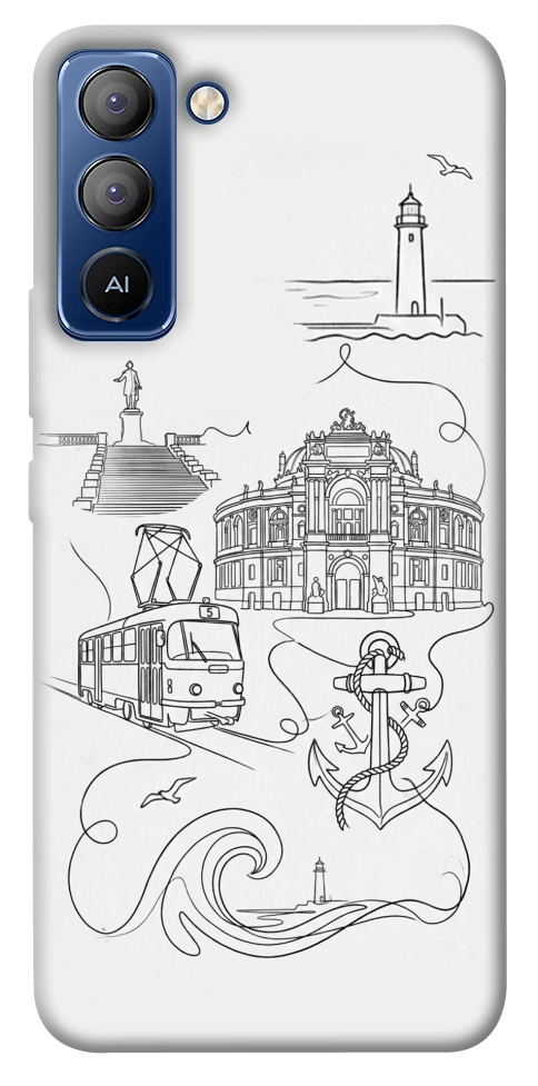 Чохол Odesa spirit для TECNO Pop 5 LTE