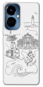 Чехол Odesa spirit для TECNO Camon 19 Pro (CI8n)