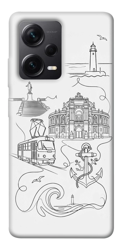 Чехол Odesa spirit для Xiaomi Redmi Note 12 Pro+