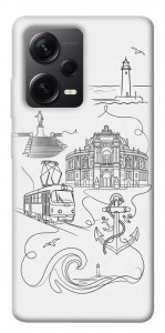 Чехол Odesa spirit для Xiaomi Redmi Note 12 Pro+