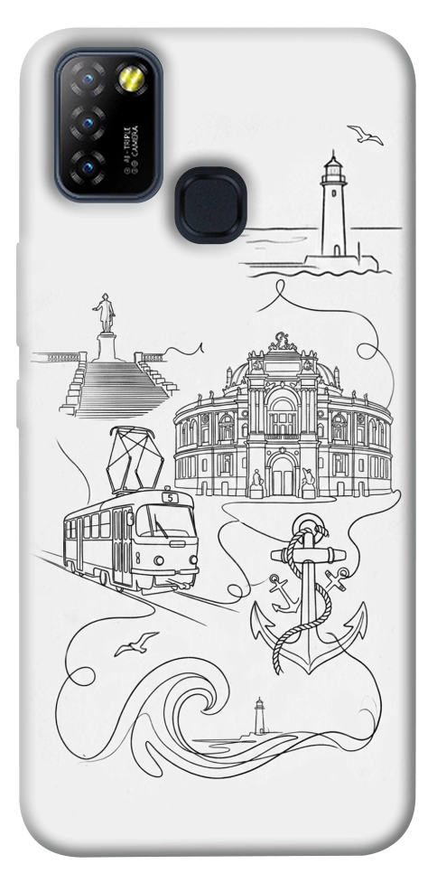 Чохол Odesa spirit для Infinix Hot 10 Lite