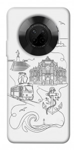 Чехол Odesa spirit для Huawei Y9a