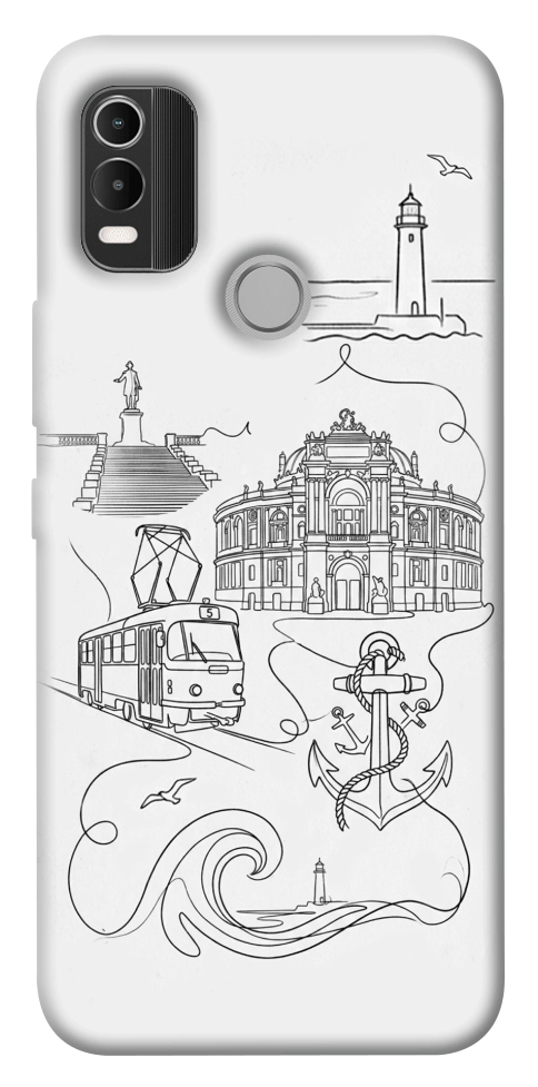 Чехол Odesa spirit для Nokia C21 Plus