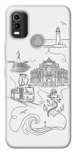 Чохол Odesa spirit для Nokia C21 Plus