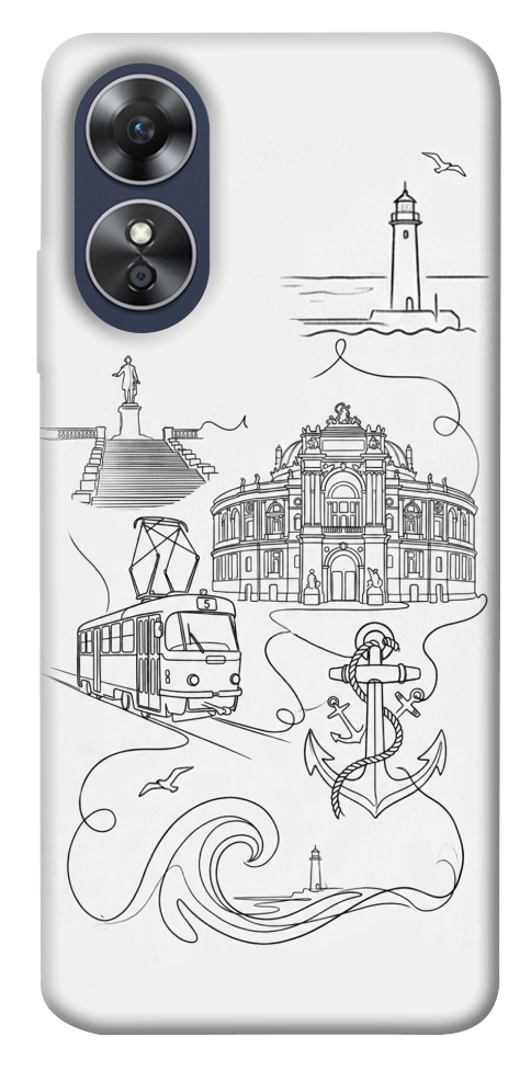 Чехол Odesa spirit для Oppo A17