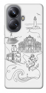 Чехол Odesa spirit для Realme 10 Pro+