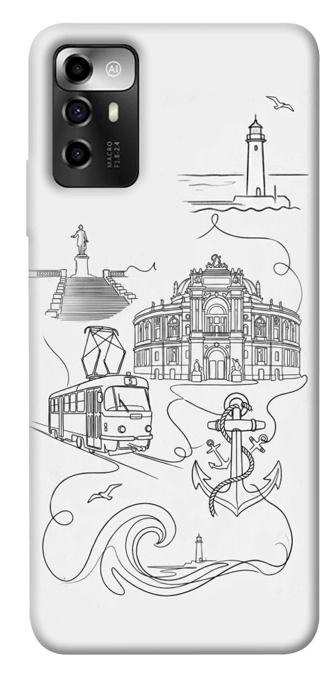 Чохол Odesa spirit для ZTE Blade A72