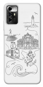 Чехол Odesa spirit для ZTE Blade A72