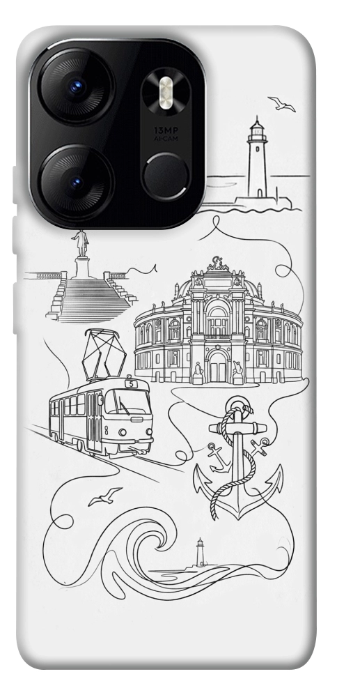 Чохол Odesa spirit для Tecno Spark Go 2023