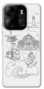 Чохол Odesa spirit для Tecno Spark Go 2023