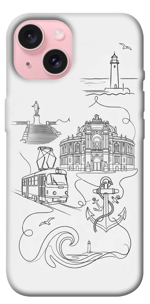 Чохол Odesa spirit для iPhone 15