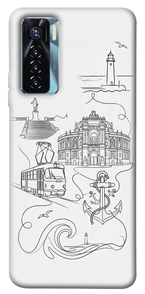 Чохол Odesa spirit для TECNO Camon 17 Pro