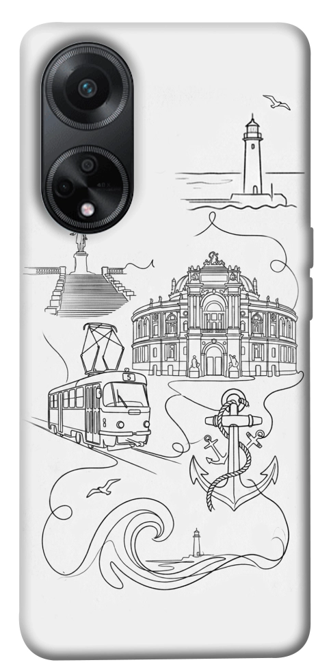 Чехол Odesa spirit для Oppo A58 4G