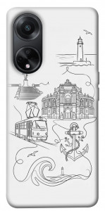 Чехол Odesa spirit для Oppo A58 4G