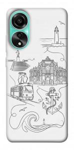 Чехол Odesa spirit для Oppo A78 4G