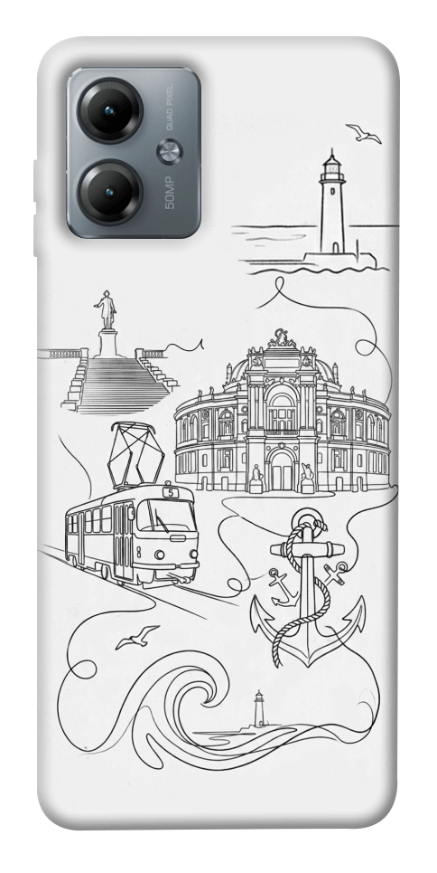 Чехол Odesa spirit для Motorola Moto G14